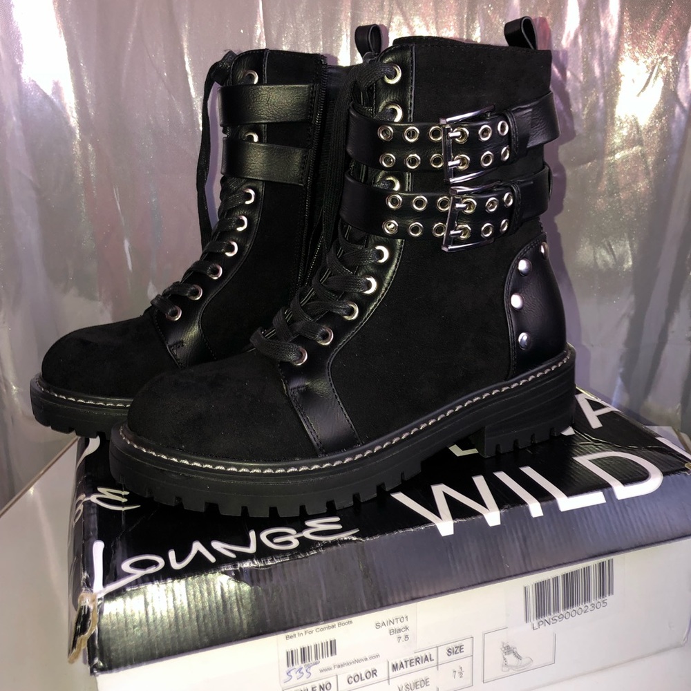 BELT IN FOR COMBAT BOOTS